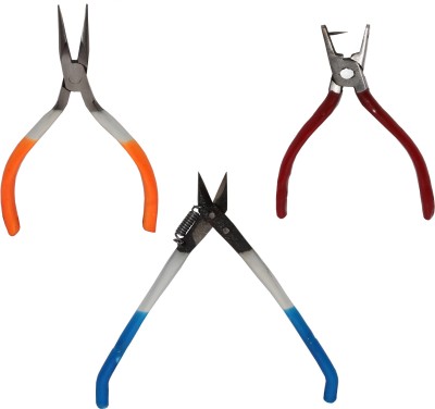 Digital Craft Long Flat Nose,Mini Katiya,Punch Plier, Needle Nose Plier(Length : 6 inch)