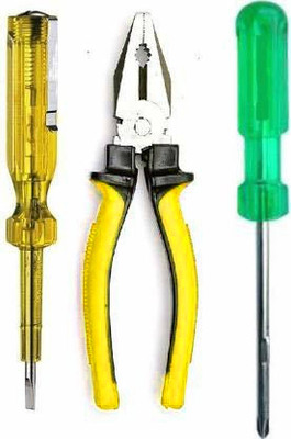 JSR CP-010203 YLW Lineman Plier(Length : 8 inch)