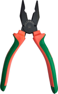 PILERMAN Sturdy Black Multicolor Combination Plier for Electrical and Home Use Diagonal Plier(Length : 8 inch)