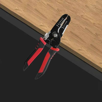 SRK A Single Piece of Wire Stripping Pliers, Multifunctional Crimping Pliers Slip Joint Plier(Length : 7 inch)