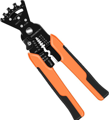 Calldrishe 5 in 1 Wire Crimping Pliers Multi-Use Cable Stripper Cable Lineman Plier(Length : 7 inch)