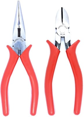 PERFECT TECH SPL+NPL RED Needle Nose Plier(Length : 6 inch)