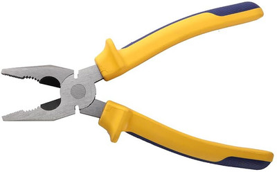 Updesh (pack-2) Crushing,Combination Plier for All Electrical Applications Combination Snap Ring Plier(Length : 8 inch)