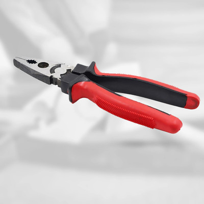 Hillgrove HGPL1M2 Grip Multipurpose Combination Hand Tool Lineman Plier Lineman Plier(Length : 8 inch)