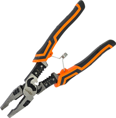 Digital Craft Multipurpose 5 in 1 Lineman Plier Wire Cutter, Crimper, Gripper, Stripper Lineman Plier(Length : 9 inch)