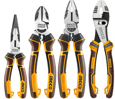 INGCO HKPS28468 Combination Snap Ring Plier(Length : 7.87 inch)