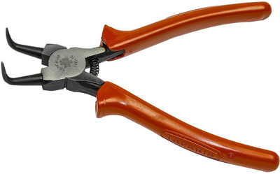 TAPARIA 1442-7C Bent Nose Circlip Plier(Length : 8.5 inch)