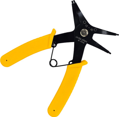 Digital Craft 2 in 1 Circlip Snap Ring Plier Internal & External Retaining Ring Lock Tool Circlip Plier(Length : 5 inch)