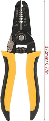 AS TOOL CENTER Multifunctional 7 in 1 Wire Stripper Tool; 7 Inch Pincer Plier(Length : 7 inch)