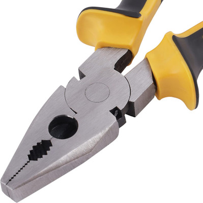 RAKRISH Combination Snap Ring Plier (Length : 8 inch) Lineman Plier(Length : 8 inch)