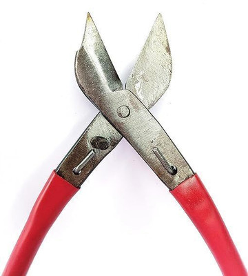Tudoccy Wire & Metal Cutter Tempered Iron Cutting Plier Heavy Quality Metal/Sheet Needle Nose Plier(Length : 8 inch)