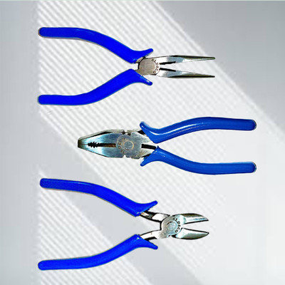 Aldeco Rust-Resistant 3PC Plier Set for Long-Lasting Performance Lineman Plier(Length : 6 inch)