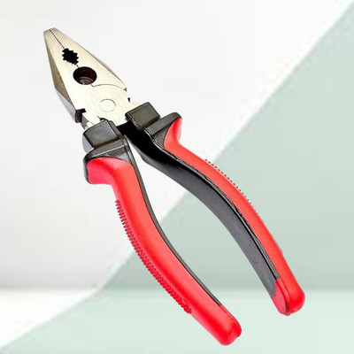 Aldeco 8-Inch Combination Pliers with Anti-Slip Grip and Hardened Jaws Lineman Plier(Length : 8 inch)