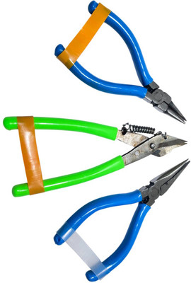 Crafts Haveli Plier Combo 3pc Combination Snap Ring Plier(Length : 3 inch)