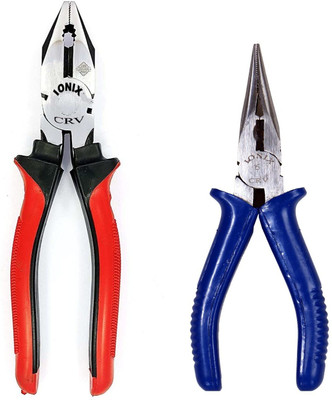 DEAGAN Combo Pliers set Nose Pliers Combination Plier Lineman Plier(Length : 8 inch)