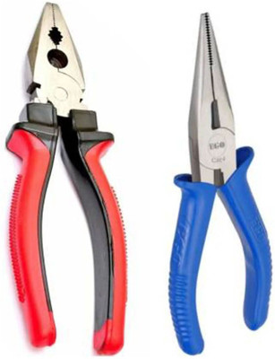 Kadio Plier+NosePlier Lineman Plier(Length : 6 inch)