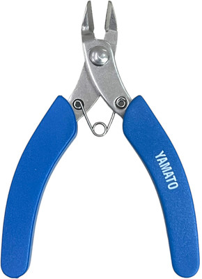 ADAWAT Mini Diagonal Nipper Stainless Steel 100mm Yamato Mini Diagonal Nippe Diagonal Plier(Length : 4 inch)