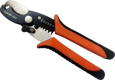ACP ENTERPRISES 8N1 Professional Plier Self-Adjusting Automatic Cable Stripper, Cut & Stripping Combination Snap Ring Plier(Length : 8 inch)