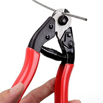 SSD Cutter Cable 8mm for Wire rope Stainless Steel | Bike Cable Cutter | Industrial Punch Plier(Length : 7.87 inch)