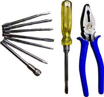 ACP ENTERPRISES Combo of Plier and Semato kit set Combination Snap Ring Plier(Length : 7 inch)