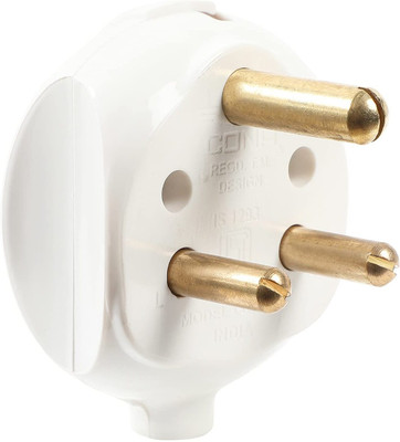 PM Cona 1961 GLOW (Pack of 5) Plug Top 16 A Three Pin Socket
