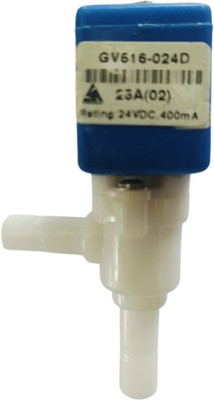 Aqua nir 24V DC Gravity RO Solenoid Valve 1/2 Inch With 2 Elbows for Water Purifier 40 mm Plumbing Pipe(Iron)