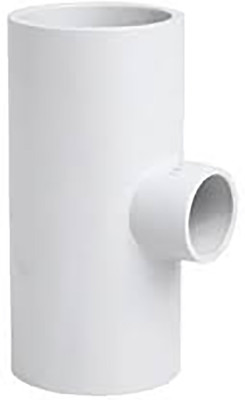 RRTraders UPVC Reducer TEE (SCH 80) ( 2.5 x 2.5 x 1.5cm ) ( 1 x 1 x 1/2 inch) 6 Pcs 25 mm Plumbing Pipe(Polyvinyl Chloride(PVC))