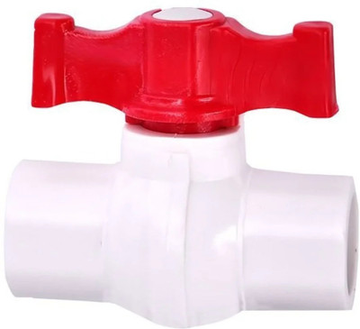 MEDBUDDY 1 Inch UPVC Ball Valve, T-handle Water Shut-Off Valve Non-Threaded 25 mm Plumbing Pipe deal from flipkart MEDBUDDY 1 Inch UPVC Ball Valve, T-handle Water Shut-Off Valve Non-Threaded 25 mm Plumbing Pipe deal from flipkart