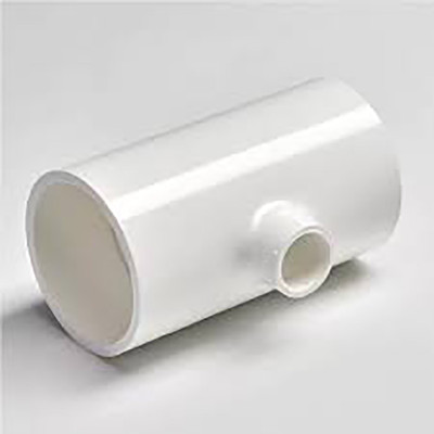 RRTraders UPVC Reducer TEE (SCH 80) ( 3.2 x 3.2 x 2.5cm) (1 1/4 x 1 1/4 x 1 inch) 2 Pcs 32 mm Plumbing Pipe(Polyvinyl Chloride(PVC))
