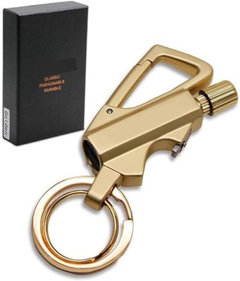 HumBiG Honest Keychain Lighter Pocket Lighter(GOLD)