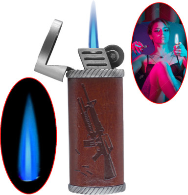 JMMALLS Cigarette Lighter - LB136 Lighter Pocket Lighter(Brown)