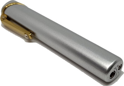 Ala Flame Refillable Premium Pen Shaped Design Cigarette Pocket Lighter -Windproof Lighter -Jet Flame -Pocket Lighter Pocket Lighter(GREY)