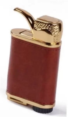 DriZZling Revolver Shaped Gun Heavyweight - Jet Flame Lighter Cigarette Cigar Lighter Visit Website www.myfirstdot.com Pocket Lighter(Black)