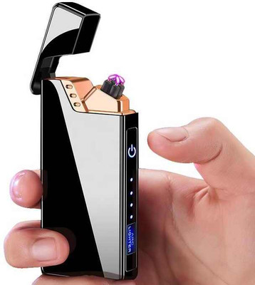 TAVA Smart Touch Arc Lighter – Rechargeable Plasma Windproof Lighter Smart Touch Arc Lighter – Rechargeable Plasma Windproof Lighter Pocket Lighter(Black)