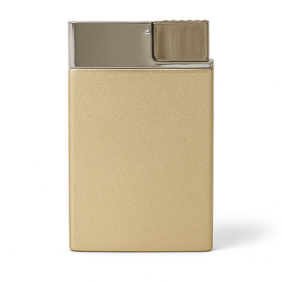 Crokroz Premium Big Boss Style Jet Flame Lighter | Matte Texture Finish Metal Body | Windproof, Refillable Butane Lighter for Men | Compact & Stylish | Everyday Pocket Lighter(Gold)