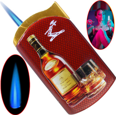 JMMALLS Cigarette Lighter - LB120 Lighter Pocket Lighter(Red)