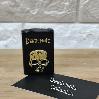 Death Eternal Flame: The Skull Design Lighter Death note Pocket Lighter(Black)