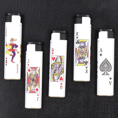 ASRAW Refillable Pocket Lighter Combo Pack of 5- WindProof Jet Flame Cigarette Lighter Pocket Lighter(White)
