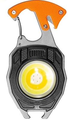 ASTIKAYA Keychain LED Flashlights, Rechargeable Flashlights with Lighter Keychain LED Flashlights, Rechargeable Flashlights with Lighter Pocket Lighter(MULTI)