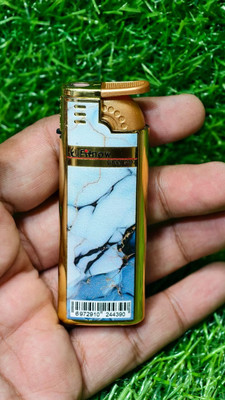 JGG Jain Gift Gallery Metal Refillable Windproof Pocket Lighter,Cigarette Lighter with Unique Design Pocket Lighter(Multi)