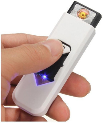 Red Champion USB Charging Pocket Cigarette Lighter (Pack of 1) USB Charging Pocket Cigarette Lighter Pocket Lighter(Multi)