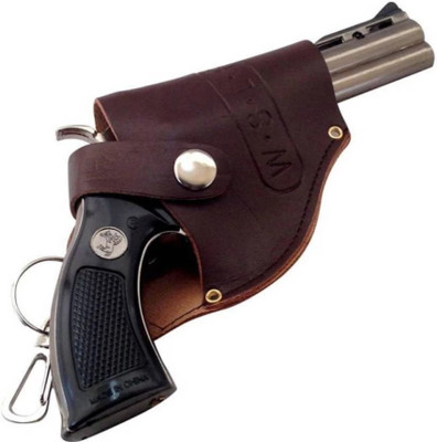 Peshkar COVER-GUN COVER GUN Pocket Lighter(SILVER)