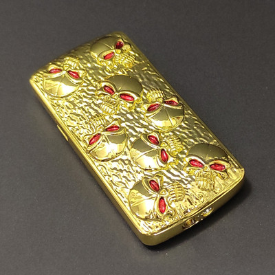 Crokroz Upgraded Cigarette Lighter Jet Flame Windproof Pocket Visit Website www.myfirstdot.com Pocket Lighter(Gold)