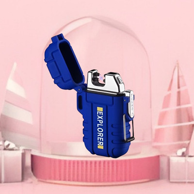 Clairbell Cigarette Lighte Explorer USB Rechargeable Waterproof Pocket Size Lighter VS106 Pocket Lighter(Multicolor)