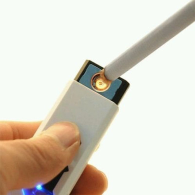 Clairbell GTB476_USB Cigarette Lighter Windproof Rechargeable Flameles Lighter(Multicolor) Pocket Lighter(Multicolor)