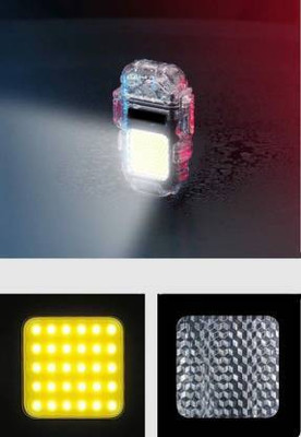 DHOR Dual Arc 2in1 Windproof Flameless Cigarette Lighter with Torch Rechargeable. Pocket Lighter(multicolor, White, Black)