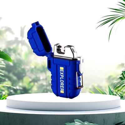 Clairbell Cigarette Lighte Explorer USB Rechargeable Waterproof Pocket Size Lighter O83 Pocket Lighter(Multicolor)