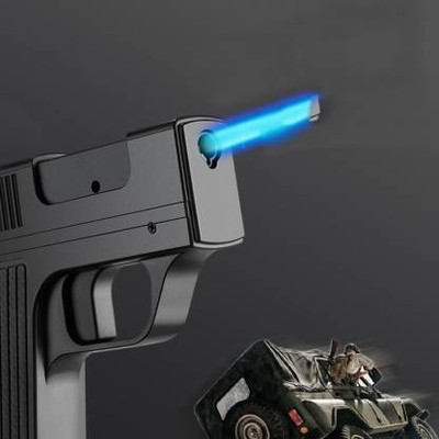 Peshkar JD-098 Pocket Lighter(black)