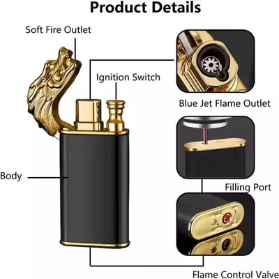 Peshkar CHITtA-LIGHTER CHITA-LIGHTER Pocket Lighter(black)