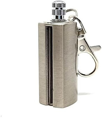 JGG Jain Gift Gallery Refillable Metal - Pocket Lighter - Cigarette Lighter - Hookah Pocket Lighter Pocket Lighter(STEEL)